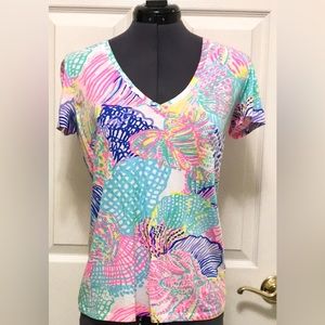 Lilly Pulitzer Michelle Tee Roar of the Seas